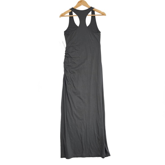 Athleta Playa Maxi Dress in Charcoal Gray/Black Size S NWT - Picture 2 of 7